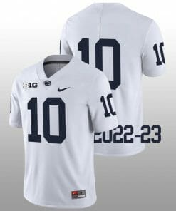 Penn State Nicholas Singleton Jersey #10 College Football Game White No Name