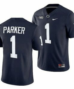 Penn State Tomarrion Parker Jersey #1 College Football Game Navy With Name