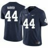Penn State Tyler Warren Jersey #44 College Football Game Navy With Name