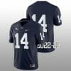 Penn State Tyrece Mills Jersey #14 College Football Game Navy No Name