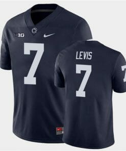 Penn State Will Lewis Jersey #7 College Football Game Navy With Name