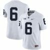 Penn State Zakee Wheatley Jersey #6 College Football Game White No Name