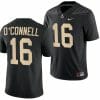 Purdue Boilermakers Aidan OConnell Jersey #16 College Football Black
