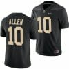 Purdue Boilermakers Cam Allen Jersey #10 College Football Black