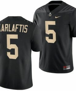 Purdue Boilermakers George Karlaftis Jersey #5 College Football Black