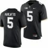Purdue Boilermakers George Karlaftis Jersey #5 College Football Game Black
