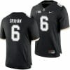 Purdue Boilermakers Jalen Graham Jersey #6 College Football Game Black
