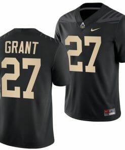 Purdue Boilermakers Marvin Grant Jersey #27 College Football Black