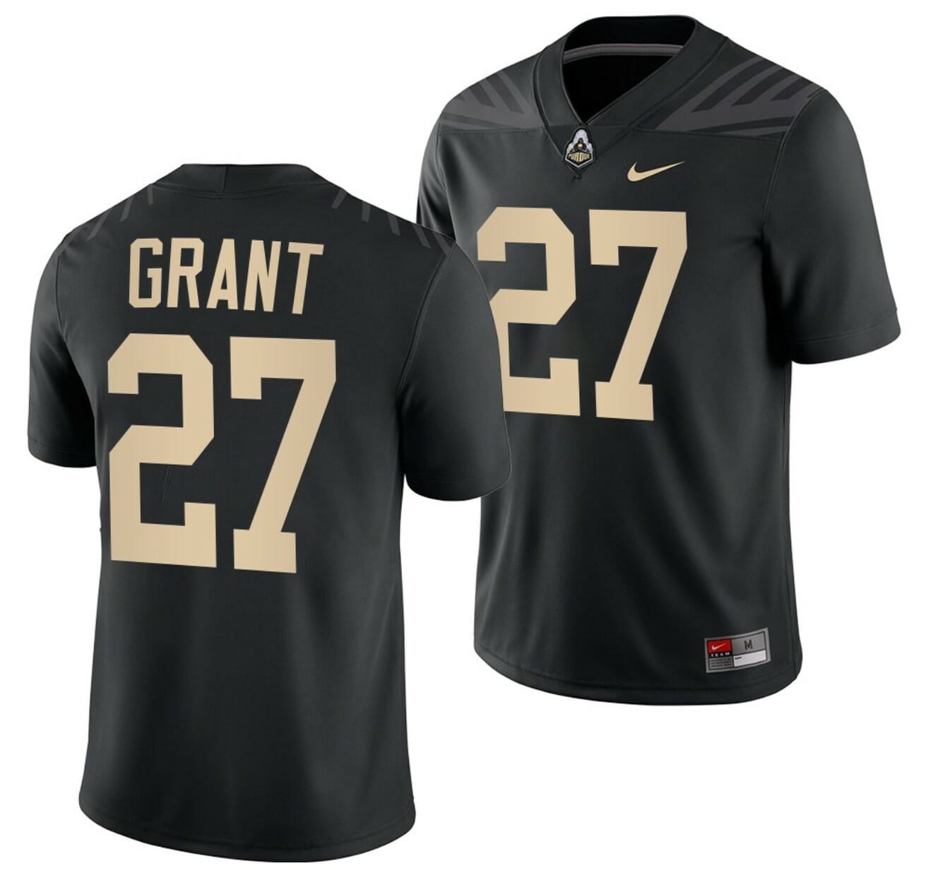 Purdue Boilermakers Marvin Grant Jersey #27 College Football Black 1 Purdue Boilermakers Marvin Grant Jersey #27 College Football Black