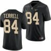 Purdue Boilermakers Preston Terrell Jersey #84 College Football Black 6 Purdue Boilermakers Preston Terrell Jersey #84 College Football Black