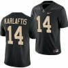 Purdue Boilermakers Yanni Karlaftis Jersey #14 College Football Black 5 Purdue Boilermakers Yanni Karlaftis Jersey #14 College Football Black