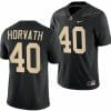 Purdue Boilermakers Zander Horvath Jersey #40 College Football Black