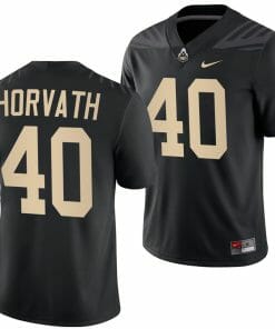 Purdue Boilermakers Zander Horvath Jersey #40 College Football Black
