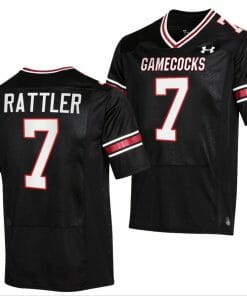 South Carolina Gamecocks Spencer Rattler Jersey #7 College Football Stitched Black 2023