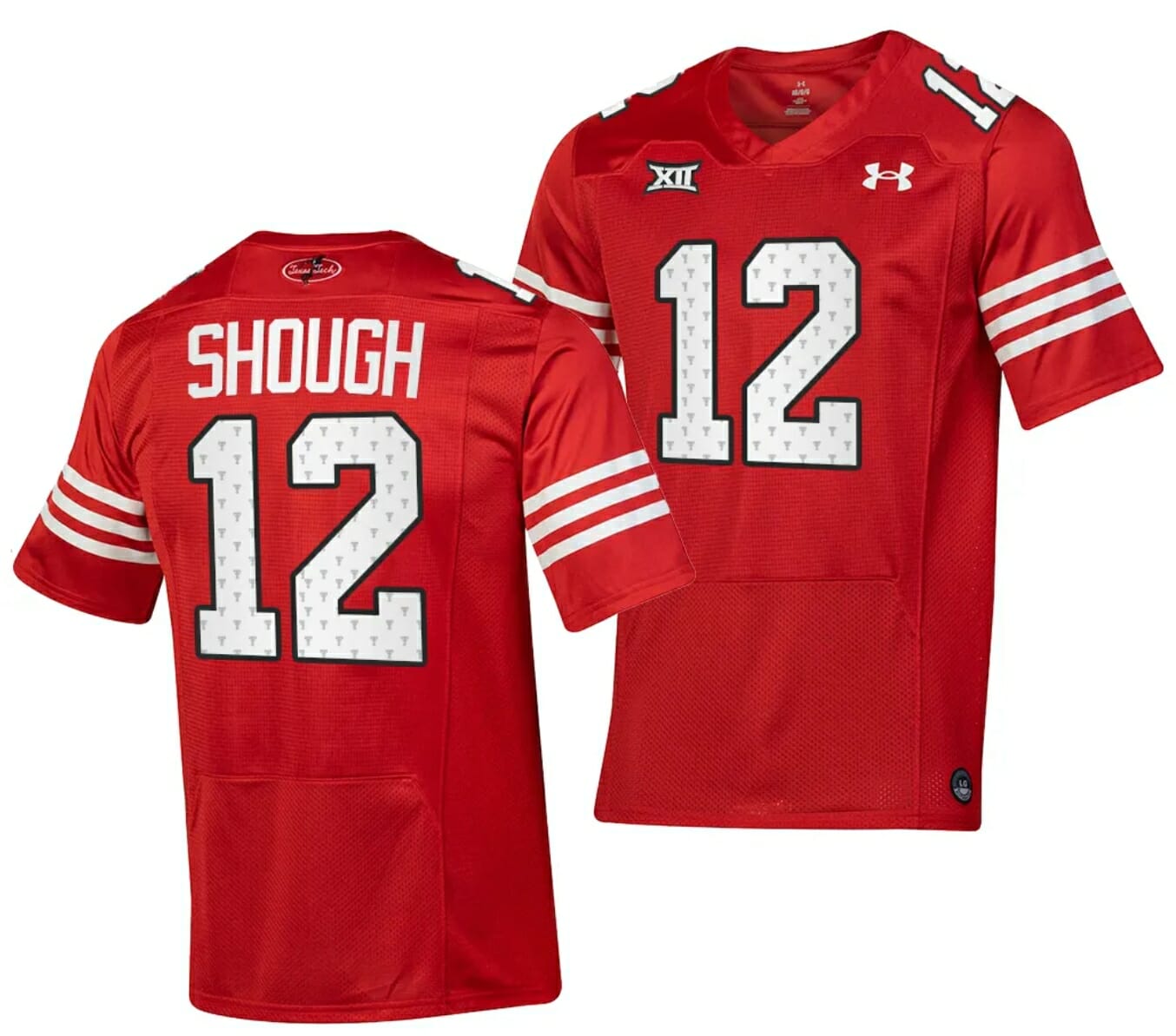Texas Tech Red Raiders Tyler Shough Jersey #12 College Football Throwback Stitched Red 1 Texas Tech Red Raiders Tyler Shough Jersey #12 College Football Throwback Stitched Red