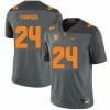 Tennessee Volunteers #24 Dylan Sampson Jersey College Football New Gray