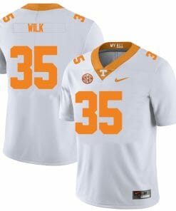 Tennessee Volunteers #35 Patrick Wilk Jersey College Football New White
