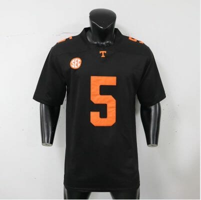 Tennessee Volunteers #5 Hendon Hooker Jersey College Football Black
