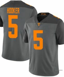 Tennessee Volunteers #5 Hendon Hooker Jersey College Football Gray