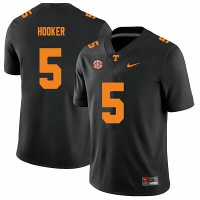 Tennessee Volunteers #5 Hendon Hooker Jersey College Football New Black 10 Tennessee Volunteers #5 Hendon Hooker Jersey College Football New Black