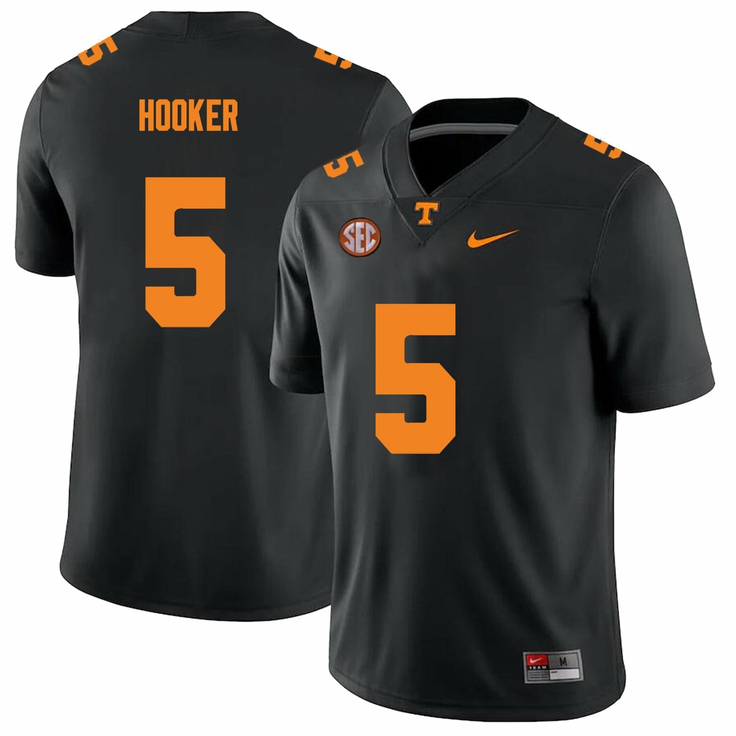 Tennessee Volunteers #5 Hendon Hooker Jersey College Football New Black 1 Tennessee Volunteers #5 Hendon Hooker Jersey College Football New Black