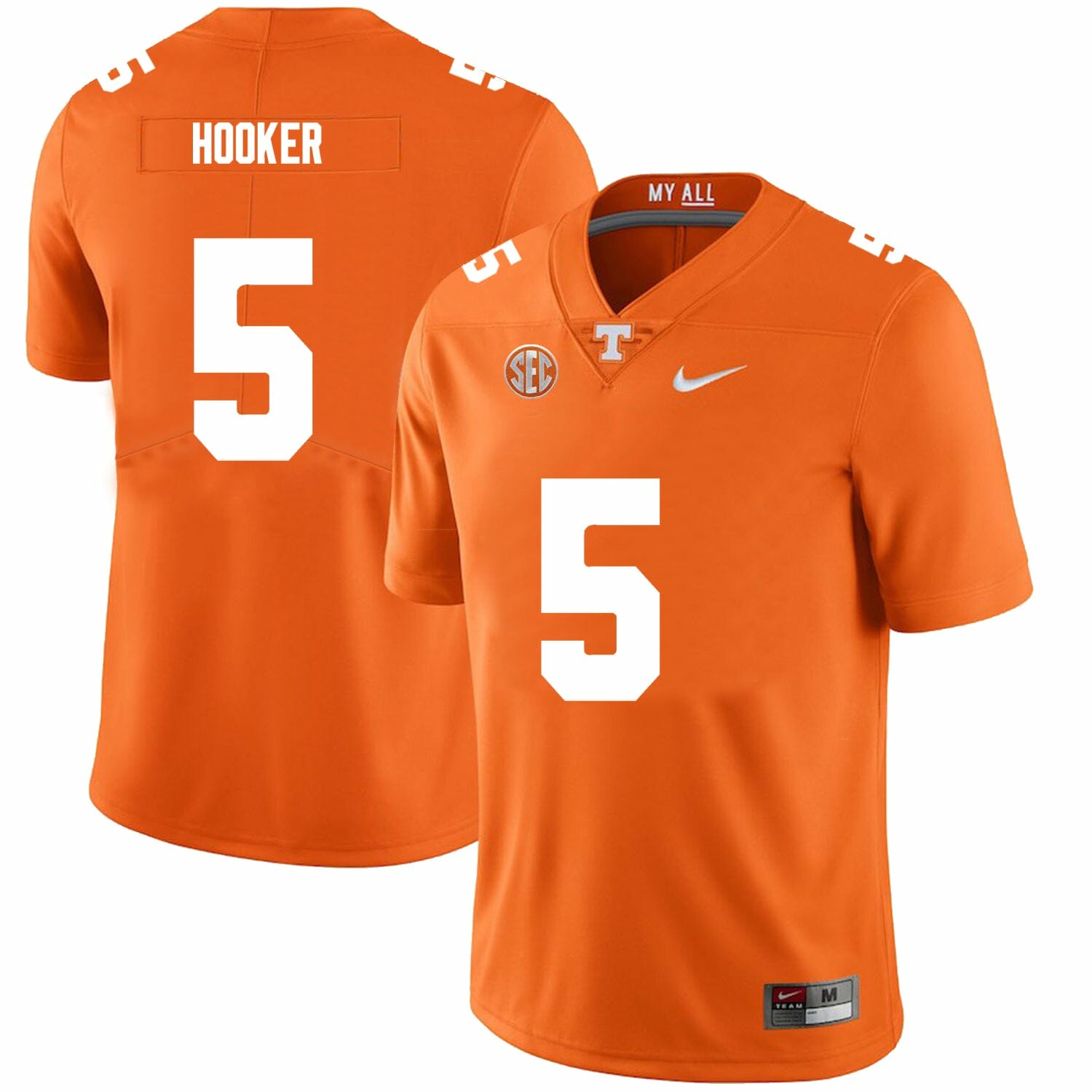 Tennessee Volunteers #5 Hendon Hooker Jersey College Football New Orange 1 Tennessee Volunteers #5 Hendon Hooker Jersey College Football New Orange