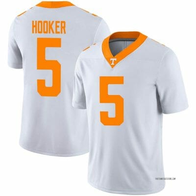 Tennessee Volunteers #5 Hendon Hooker Jersey College Football White