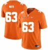 Tennessee Volunteers #63 Cooper Mays Jersey College Football New Orange 6 Tennessee Volunteers #63 Cooper Mays Jersey College Football New Orange