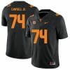Tennessee Volunteers #74 John Campbell Jr Jersey College Football New Black