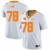 Tennessee Volunteers #78 Ollie Lane Jersey College Football New White