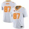 Tennessee Volunteers #87 Jacob Warren Jersey College Football New White
