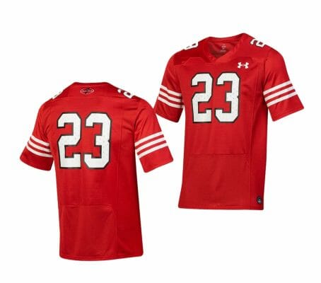Texas Tech Red Raiders Jersey #23 College Football Throwback Stitched Red 10 Texas Tech Red Raiders Jersey #23 College Football Throwback Stitched Red