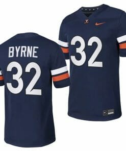 Virginia Cavaliers Luke Byrne Jersey #32 College NIL Football Game 2023 Navy