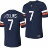 Virginia Cavaliers Mike Hollins Jersey #7 College NIL Football Game 2023 Navy 6 Virginia Cavaliers Mike Hollins Jersey #7 College NIL Football Game 2023 Navy