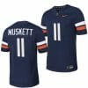 Virginia Cavaliers Tony Muskett Jersey #11 College NIL Football Game 2023 Navy