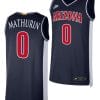 Arizona Wildcats Bennedict Mathurin Jersey #0 Limited Retro Basketball 2023-24 Navy