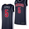 Arizona Wildcats KJ Lewis Jersey #5 Limited Retro Basketball 2023-24 Navy