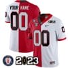 Custom Georgia Bulldogs Jersey Name and Number Football 2023 Vince Dooley Patch Split