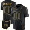 Custom Ohio State Buckeyes Jersey Name and Number College Football Stitched Alternate Black Gold