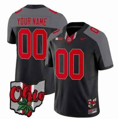 Custom Ohio State Buckeyes Jersey Name and Number College Football 2023 Stitched Alternate Black Special 8 Custom Ohio State Buckeyes Jersey Name and Number College Football 2023 Stitched Alternate Black Special