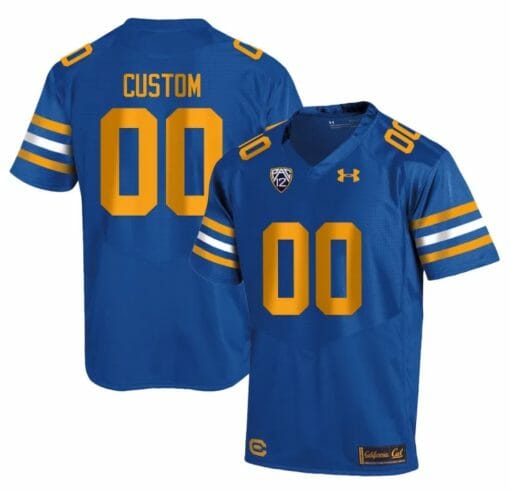 Custom California Golden Bears Jersey Name and Number College Football 2023 Stitched Royal