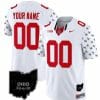 Custom Ohio State Buckeyes Jersey Name and Number College Football Stitched Alternate White Limited 5 Custom Ohio State Buckeyes Jersey Name and Number College Football Stitched Alternate White Limited