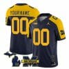 Custom Michigan Wolverines Jersey Special Name and Number College Football 2023 Stitched Navy Alternate