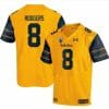 Cal Bears Aaron Rodgers Jersey #8 College Football 2023 Stitched Gold 4 Cal Bears Aaron Rodgers Jersey #8 College Football 2023 Stitched Gold