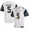 Cal Bears Jackson V Jersey #5 College Football 2023 Stitched White