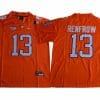 Clemson Tigers Hunter Renfrow Jersey #13 College Football Orange