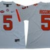 Clemson Tigers Tee Higgins Jersey #5 College Football White