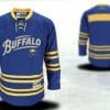 Custom Buffalo Sabres Jersey Name And Number 40TH Blue 4 Custom Buffalo Sabres Jersey Name And Number 40TH Blue