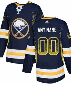 Custom Buffalo Sabres Jersey Name And Number Navy Drift Fashion