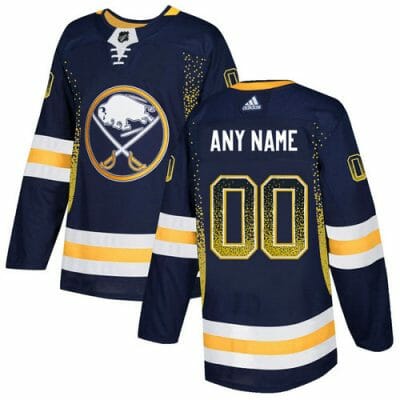 Custom Buffalo Sabres Jersey Name And Number Navy Drift Fashion